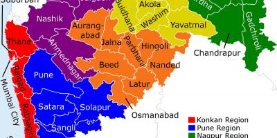 Harta e Maharashtra Mumbai