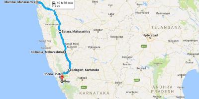 Mumbai për të qsh hartën e rrugës