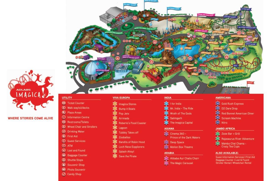 harta e Imagica Mumbai hartë