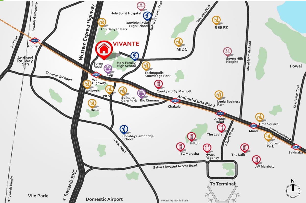 andheri Mumbai hartë