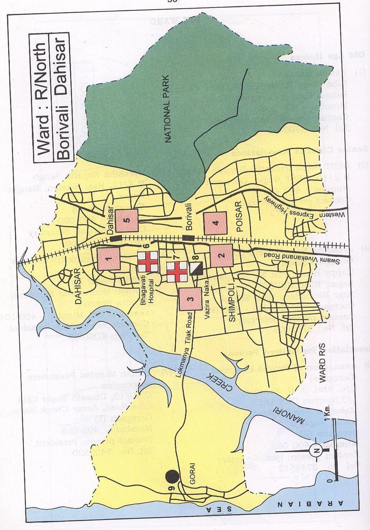 harta e Dahisar Mumbai