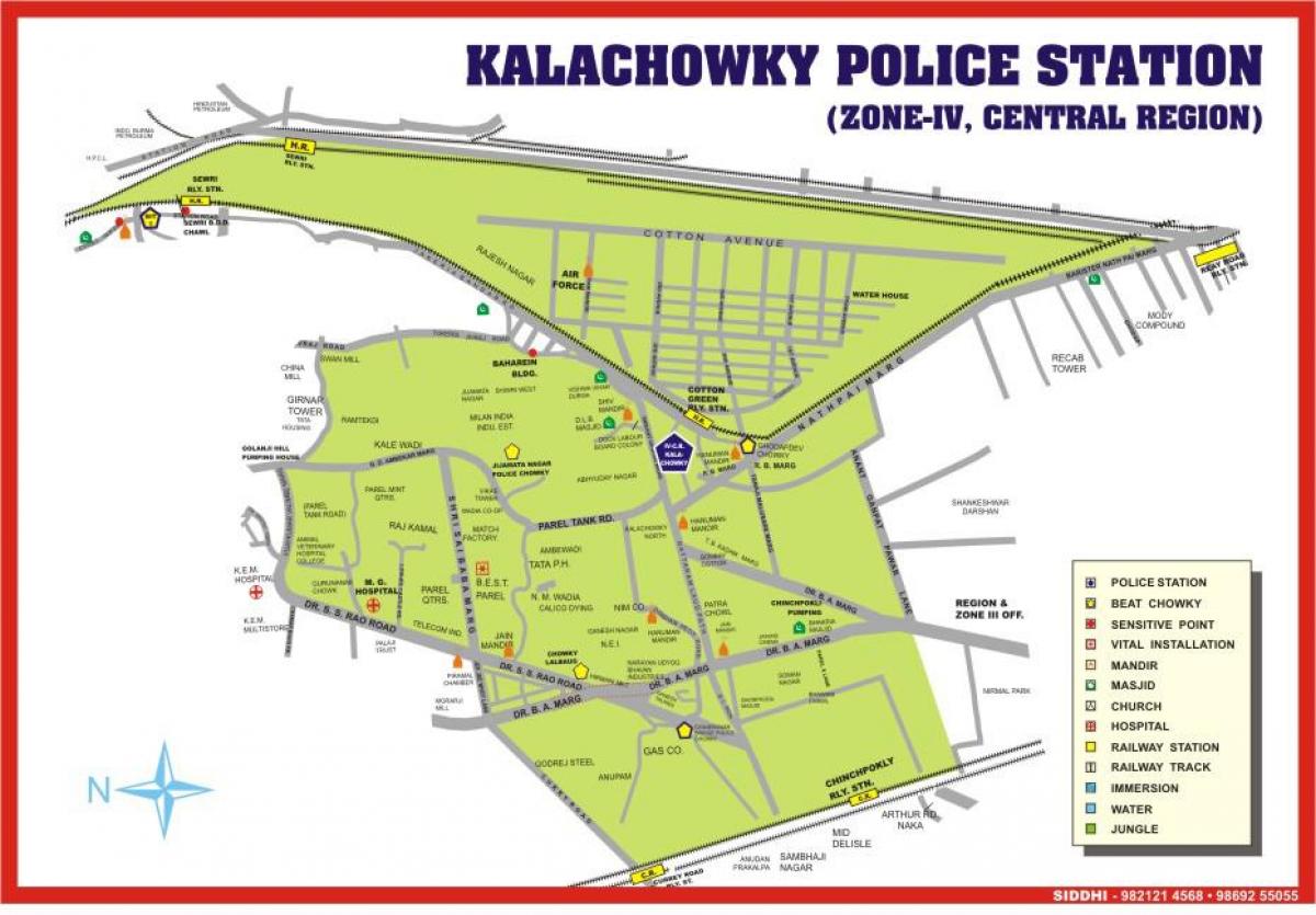 harta e Kalachowki Mumbai