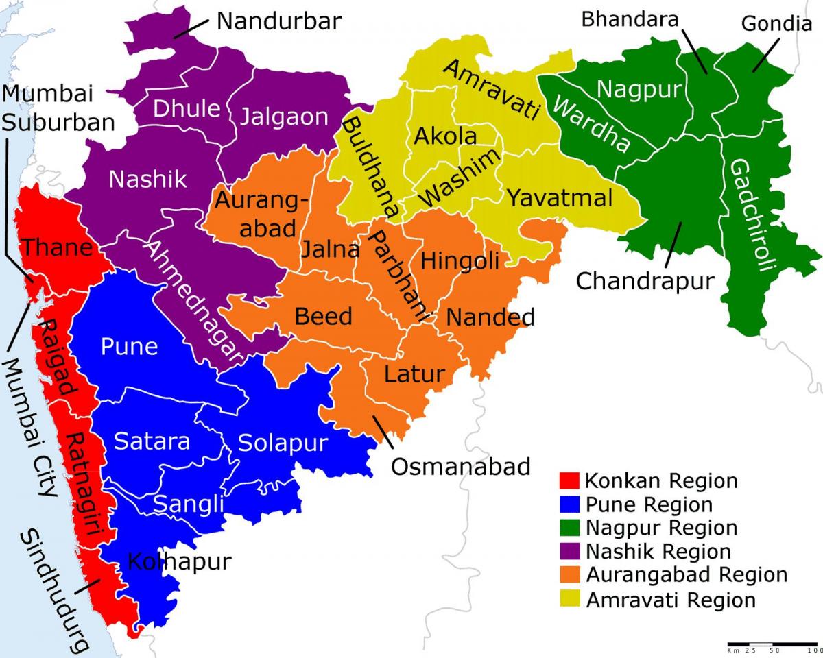 harta e Maharashtra Mumbai