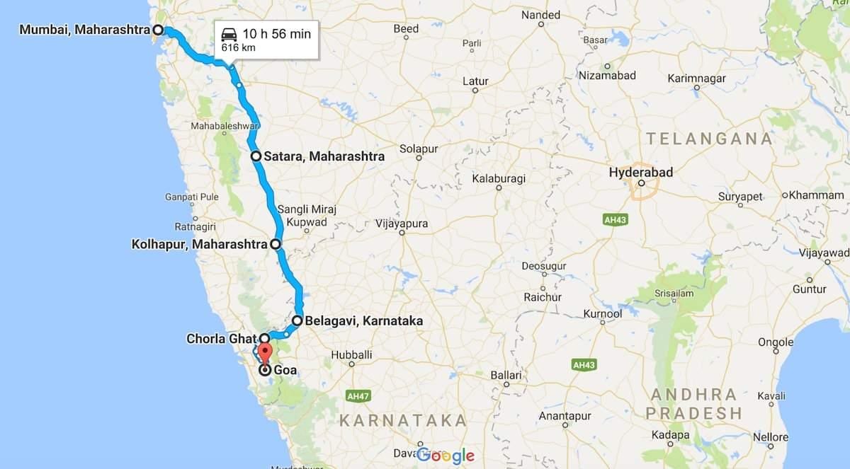 Mumbai për të qsh hartën e rrugës