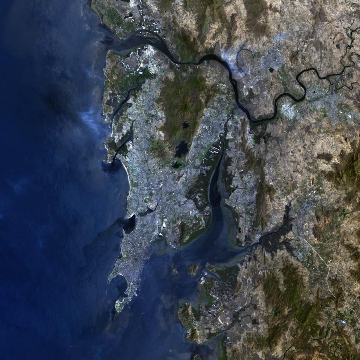 satellite harta e Mumbai