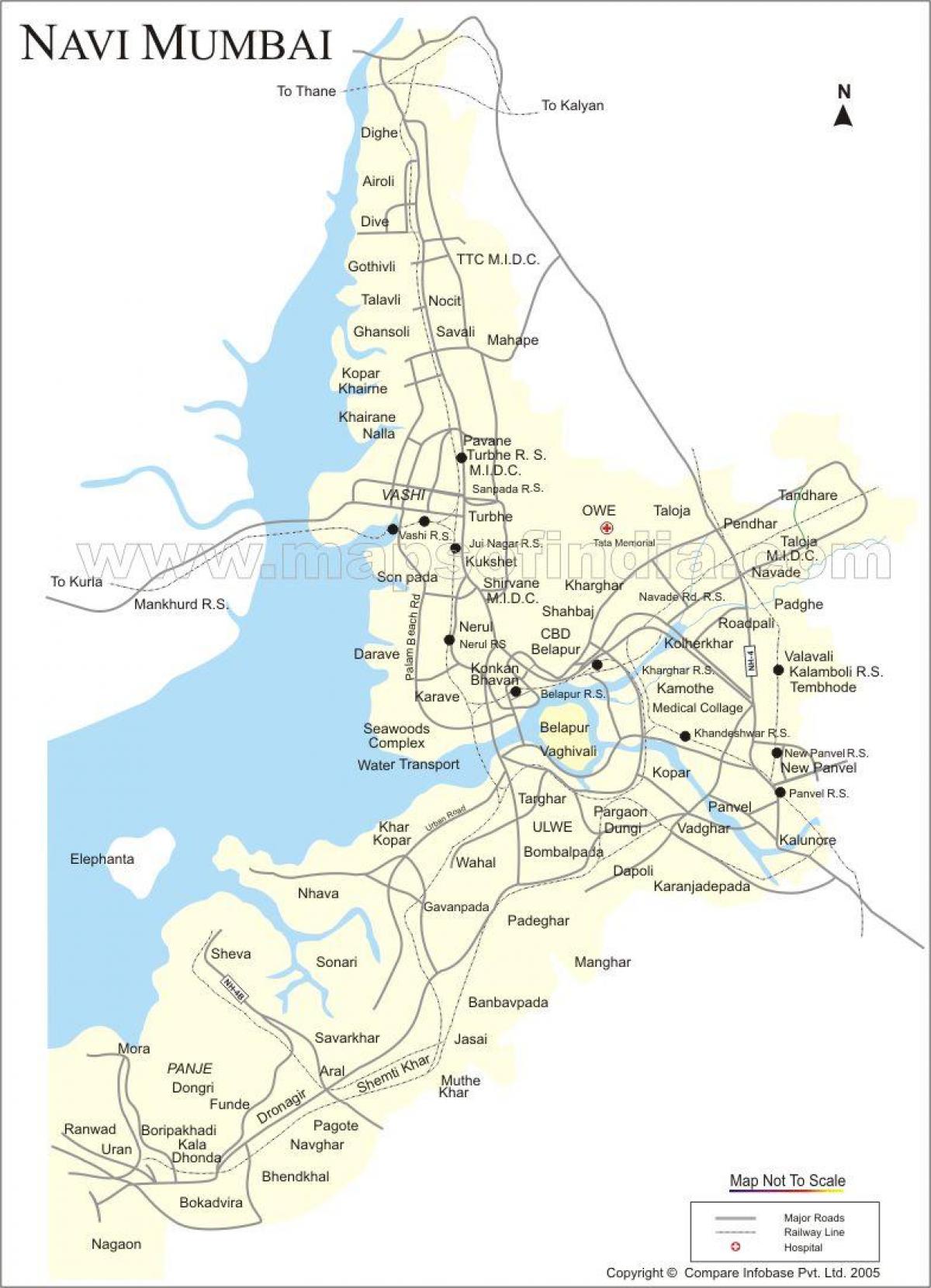 harta e re Mumbai