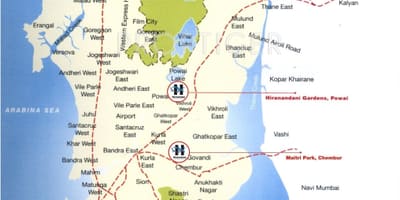 Harta e Colaba Mumbai