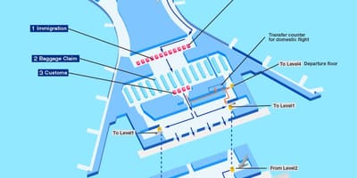 Harta e Mumbai aeroporti ndërkombëtar
