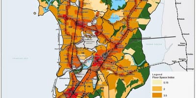 CRZ harta e Mumbai