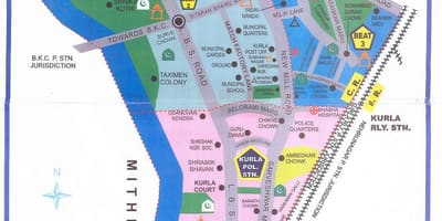 Harta e Mumbai Kurla