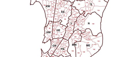 Mumbai hartën e zonës të mençur